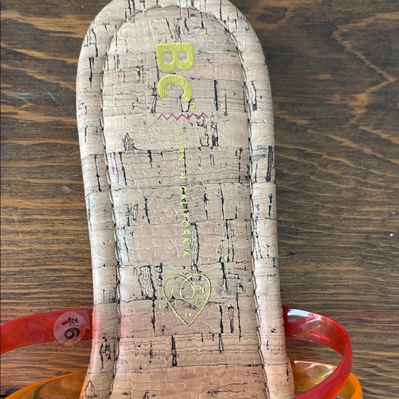 BC Footwear- Rainbow Cork Sandals - Picture 2 of 3